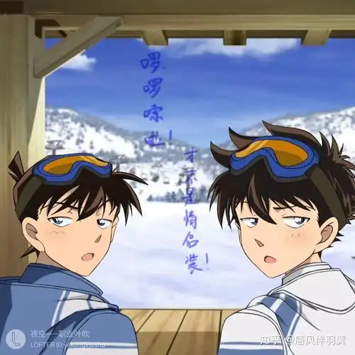 有没有基德和柯南新一也行的cp照嘿嘿嘿你们懂的吖