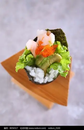 甜虾牛油果手卷