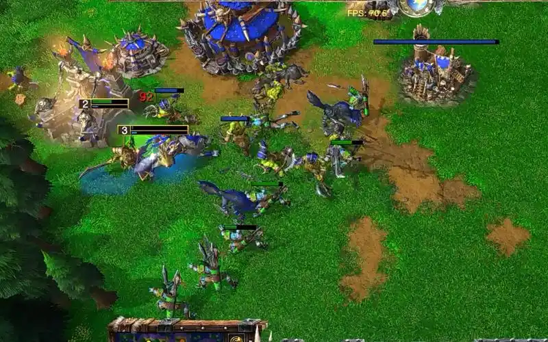 【魔兽争霸3重制版】1v1兽族内战实战演示_哔哩哔哩_bilibili