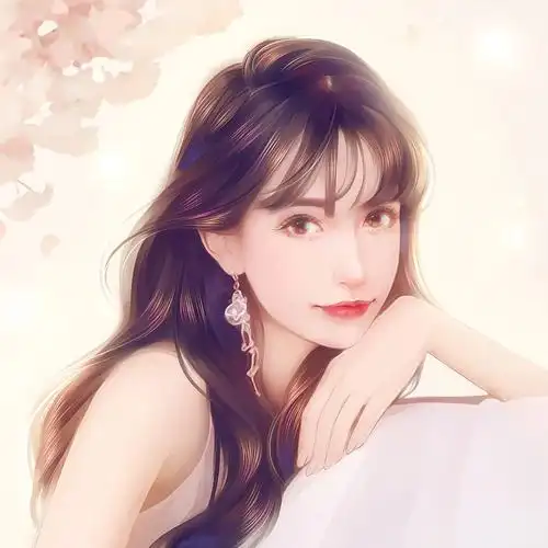 真人照片转手绘头像设计情侣婚礼定制梦幻唯美插画风q版肖像人物