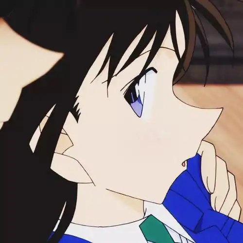 工藤新一 毛利兰 新兰情头图源:微信公众号 名侦探柯南漫迷中心