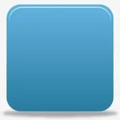 蓝色正方形简笔画