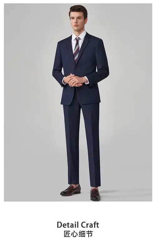 西服套装男三件套商务修身职业上班正装西装外套伴郎新郎结婚礼服黑色
