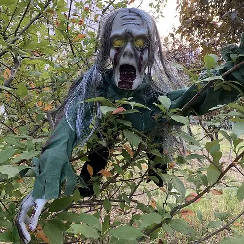 万圣节道具恐怖声控电动爬鬼密室ktv鬼屋装饰道具惊悚玩具爬行鬼