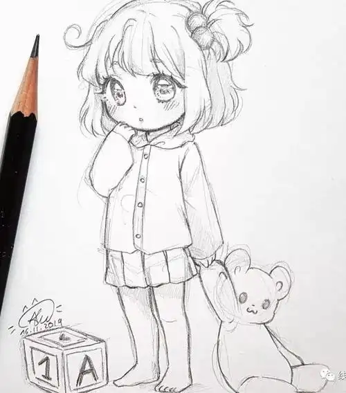 不好的原因素描画 素描代画 纯手绘四开汽车画定制 汽车铅笔画定做汽