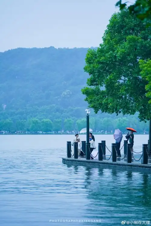 谁懂下雨天杭州西湖的魅力