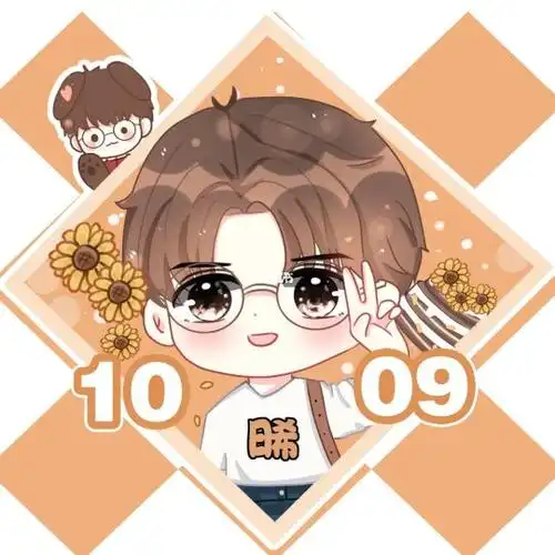 q版头像|曾舜晞生日快乐仓鼠栗子之前画的宇日俱曾q版头像|终极笔记