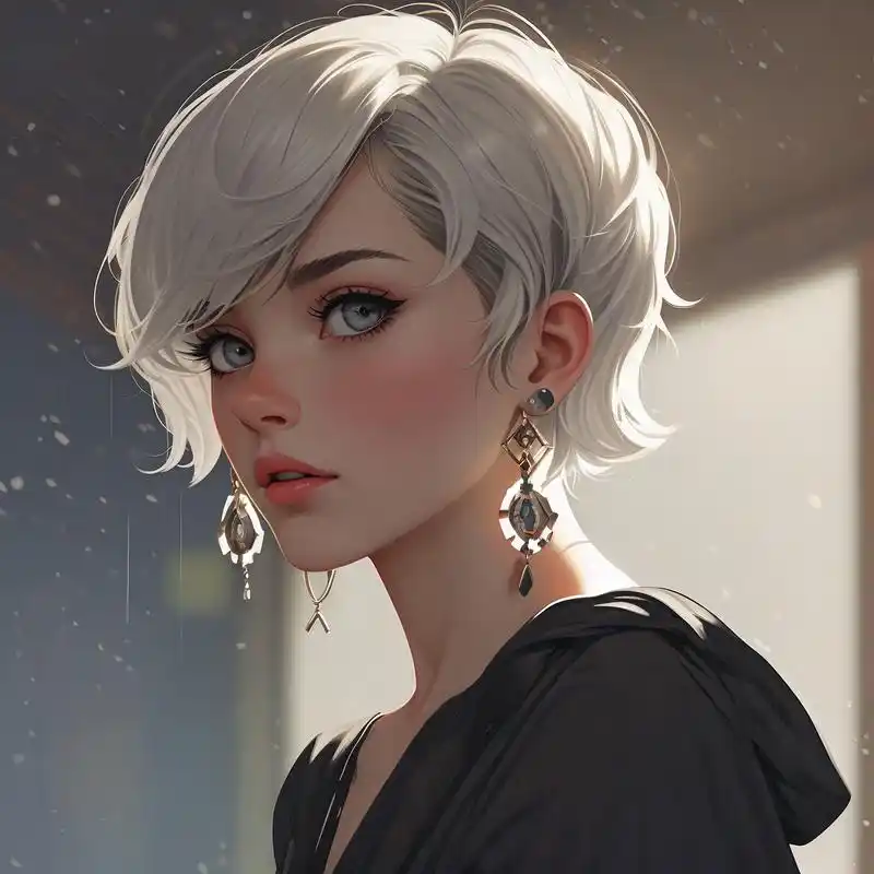 高冷头像女996900|御姐霸气短发来袭99