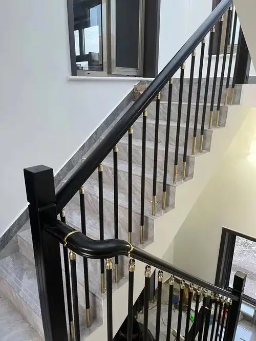 铁艺楼梯扶手护栏用于别墅公寓复式楼