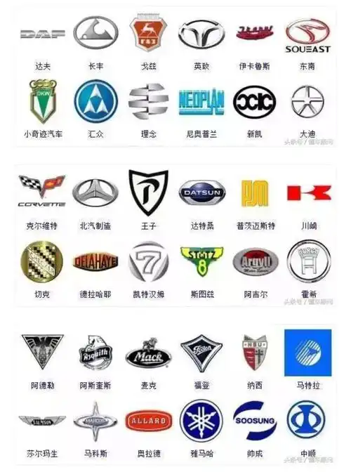 宝贝们喜欢学认车标牌