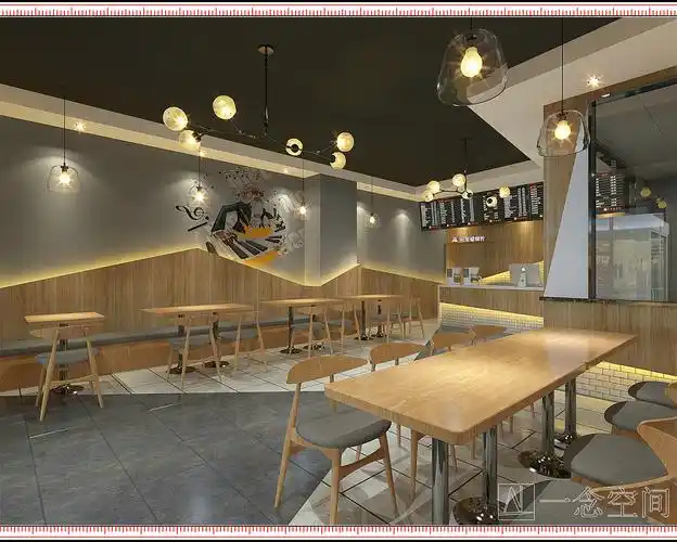 南宁螺蛳粉店装修:秋菊螺蛳粉南宁会展航洋国际店