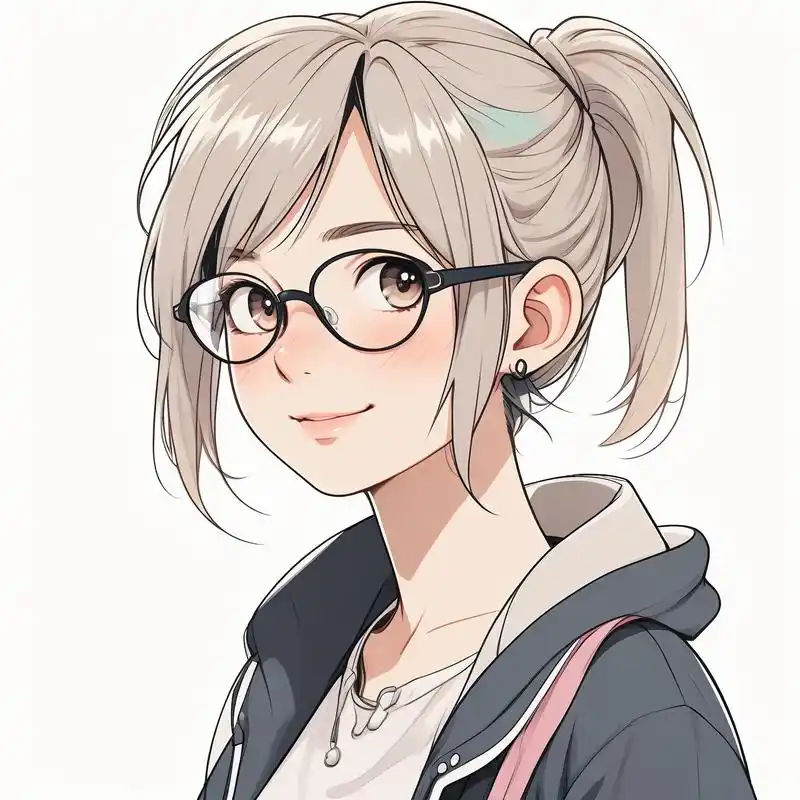 今天给大家带来一组超可爱的戴眼镜卡通女孩头像,每一个都是精心挑选