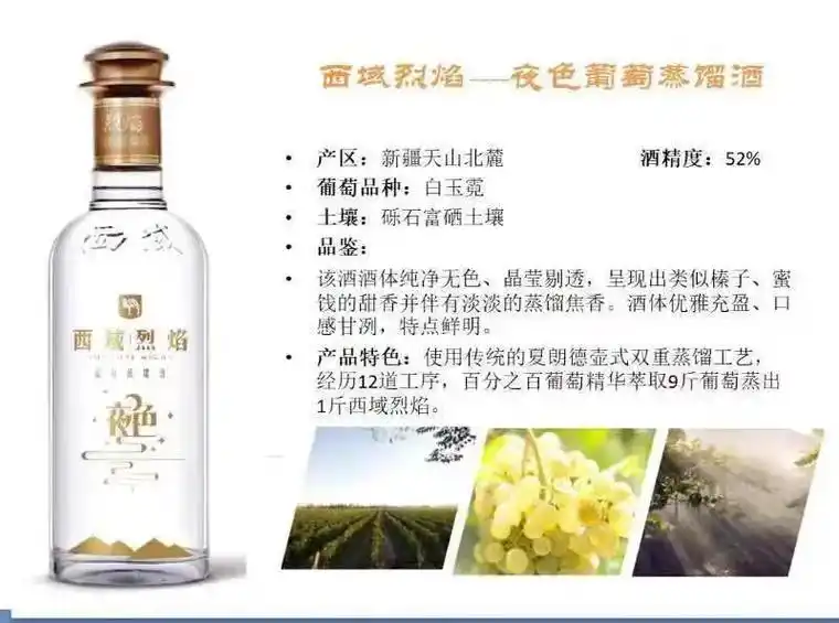 西域烈焰!百分之百纯葡萄蒸馏酒!干白静态葡萄蒸馏白酒酒 - 抖音