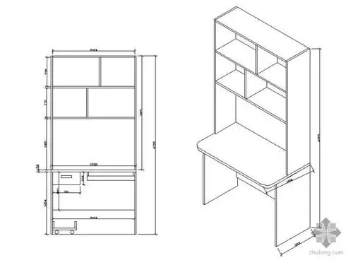 分享衣柜立面图设计资料下载