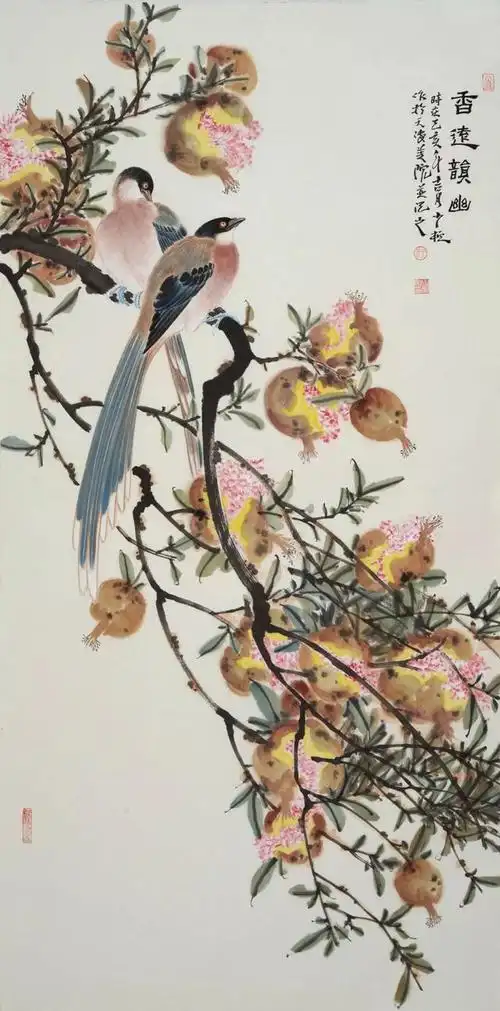 天津美术学院青年国画家王少桓作品欣赏