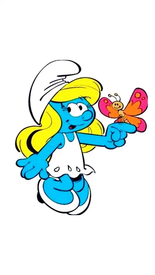 iphone 壁纸 蓝精灵 sumrf