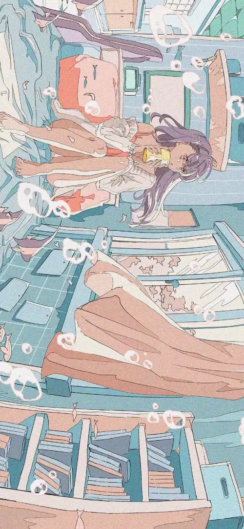 女生超仙ins风壁纸 p站画师:い_手机壁纸_动漫卡通手机壁纸_我要个性