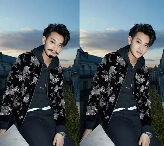 当小鲜肉都长了胡子,网友:鹿晗女扮男装