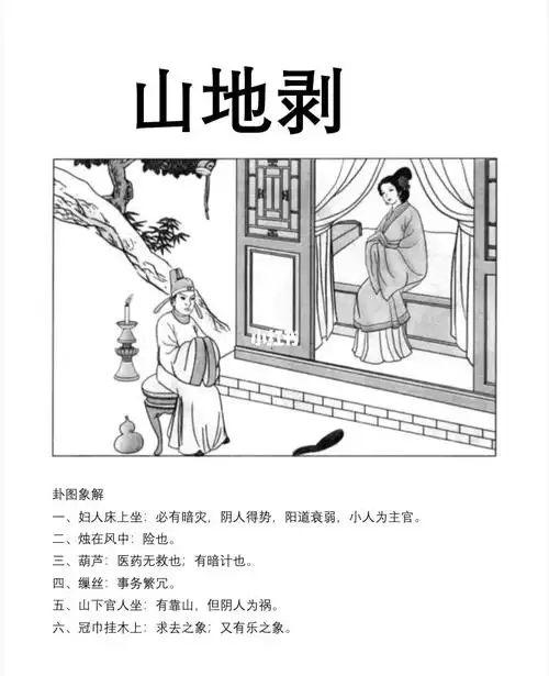 易经占卜山地剥