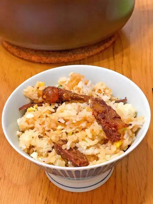 最冷的冬天做了腊肉饭,心情无比激动