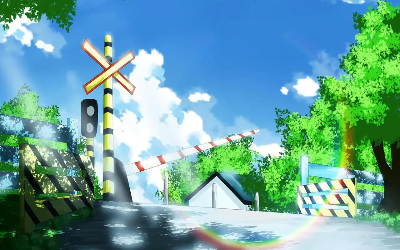 小清新唯美天空漫画桌面壁纸图片_卡通动漫_壁纸下载_美桌网