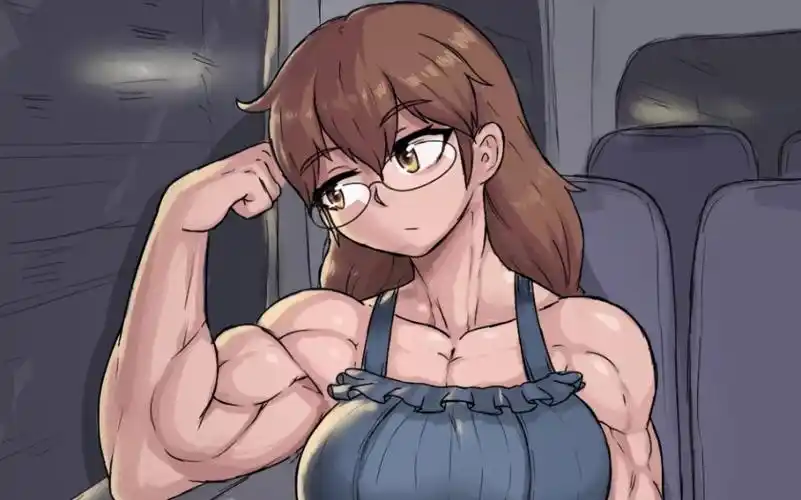 好家伙,肥油还没咔咔掉,人鱼线马甲线也没见,就操心长肌肉变"大只女"?