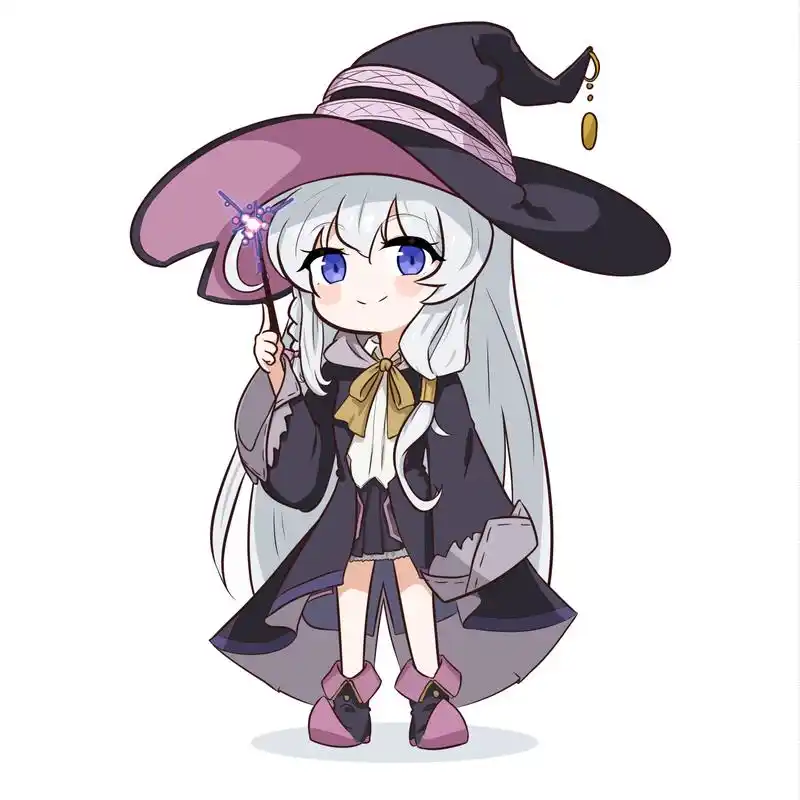 二次元美图# q版伊蕾娜.