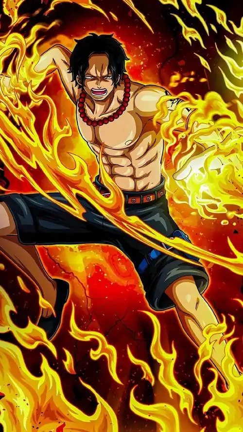 海贼王的火拳艾斯