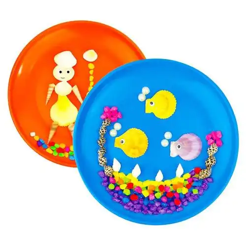 儿童diy手工制作贝壳画创意立体装饰幼儿园学生益智玩具材料包儿童diy