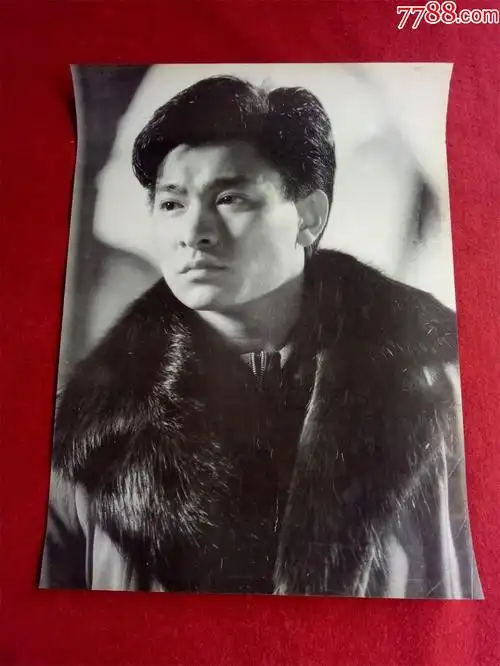 九十年代明星专辑海报黑白刘德华5137cm