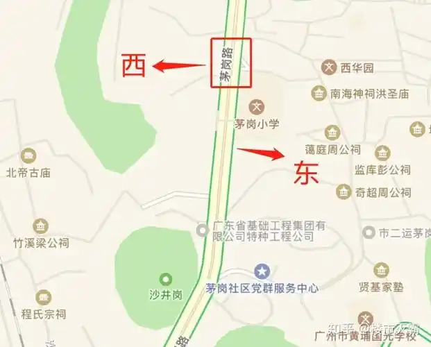 茅岗路以东片区,其地理位置优越,处在黄埔临港经济区和广州国际金融城