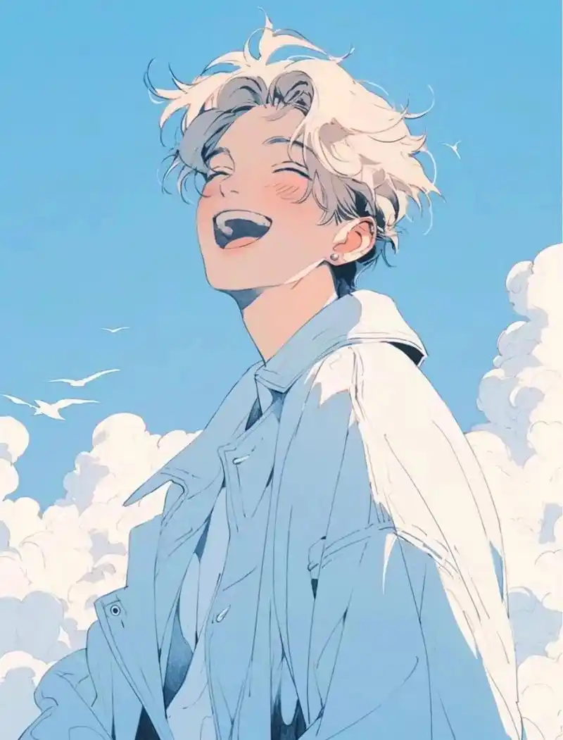 蓝色系‖治愈系‖男生动漫头像