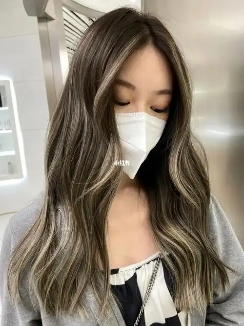超chill欧美慵懒感balayage米灰金色