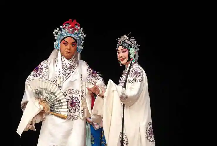 京剧《野猪林》舞台人像