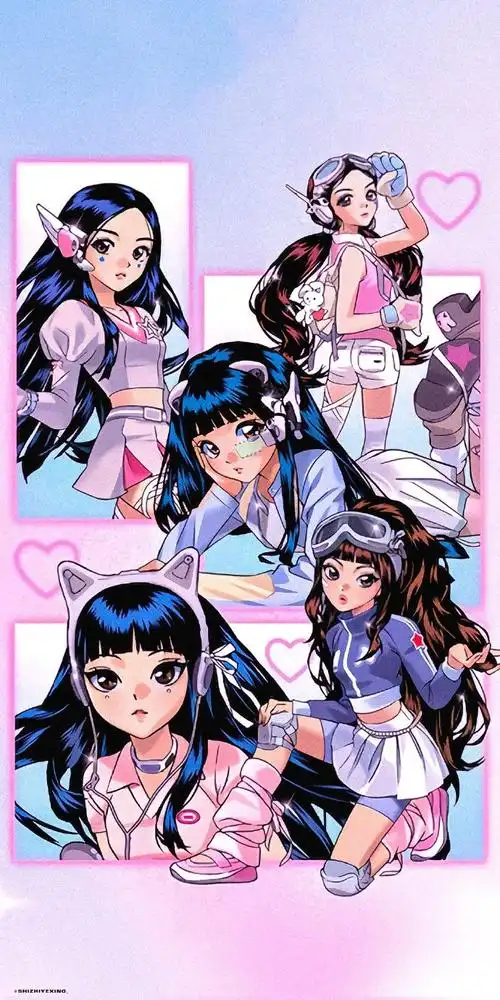 newjeans##手机壁纸##锁屏壁纸##少女心