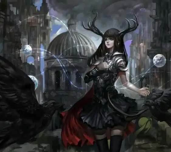 追问这样的可以吗求二次元恶魔少女超清图片不止动漫里的3本回答被