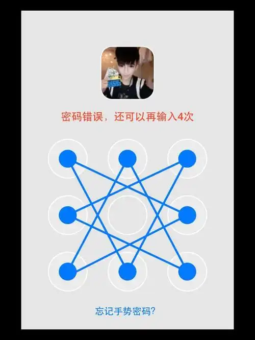 这个手势密码是怎么解的?