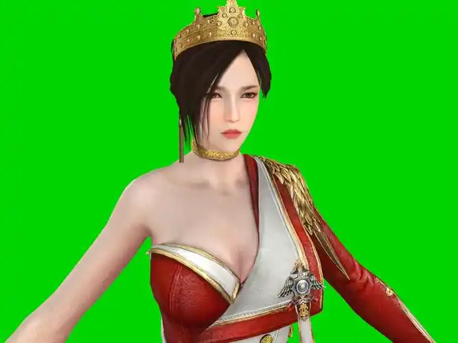 自己搞得逆战-子怡女性人物模型