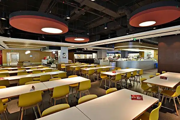 职工餐厅装修费用怎样布置员工温馨食堂公司餐厅装修要注意哪些问题