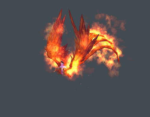 时装敦煌飞天及坐骑凤凰涅盘曝光