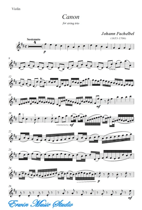 设计/艺术 卡农小提琴完整版曲谱 第1页 下一页 你可能喜欢 小提琴