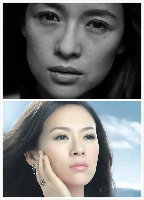 章子怡脸上掩饰不住的恐怖斑,美白祛斑女人永远话题