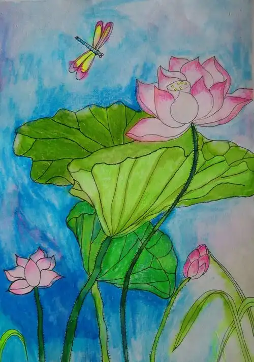 思茅第四小学"喜迎新年绘美生活"学生优秀绘画作品展示(一,二,三年级)