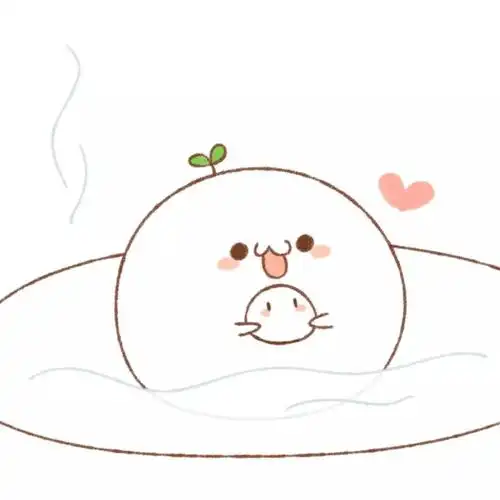 正月十五元宵节 元宵 汤圆 可爱 萌 卡通头像 爱心