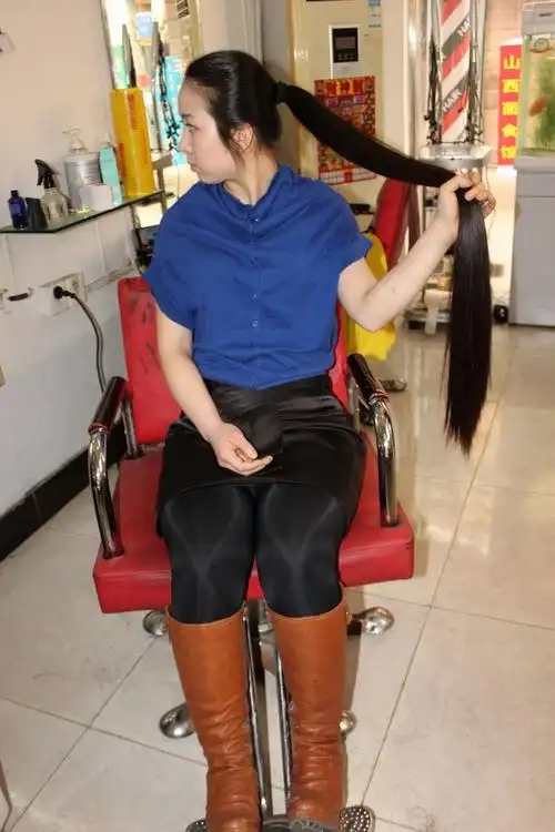 剪下天津美女90cm长发-北京(face)-085#(37) 剪发_中国长发