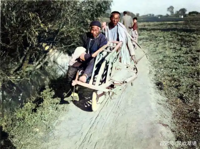 老照片:清末时期的江苏农村