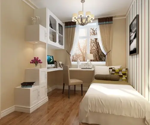 简约现代二居80后书房