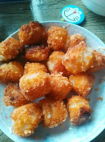 马偞楠做的炸土豆丸子
