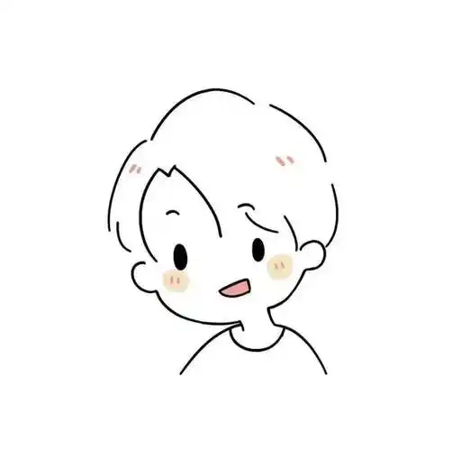 阔爱的男生简笔画头像