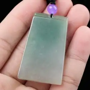 翡翠素面牌图片